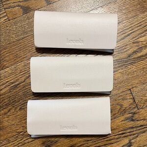Bundle of three Lexxola eyeglass cases